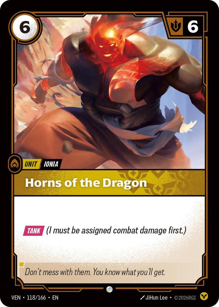Horns of the Dragon (118/166) [Vendetta]