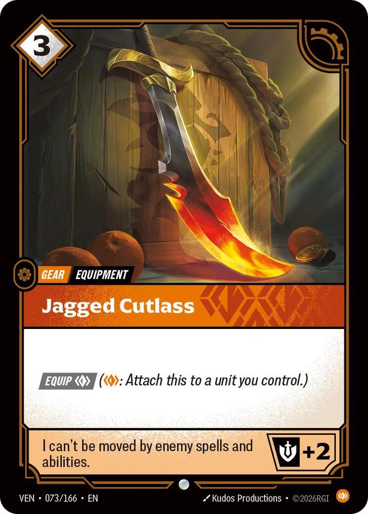 Jagged Cutlass (073/166) [Vendetta]