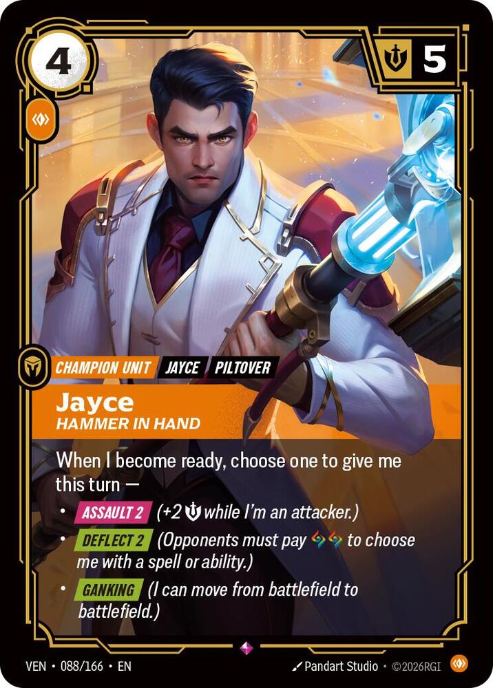 Jayce, Hammer in Hand (088/166) [Vendetta]
