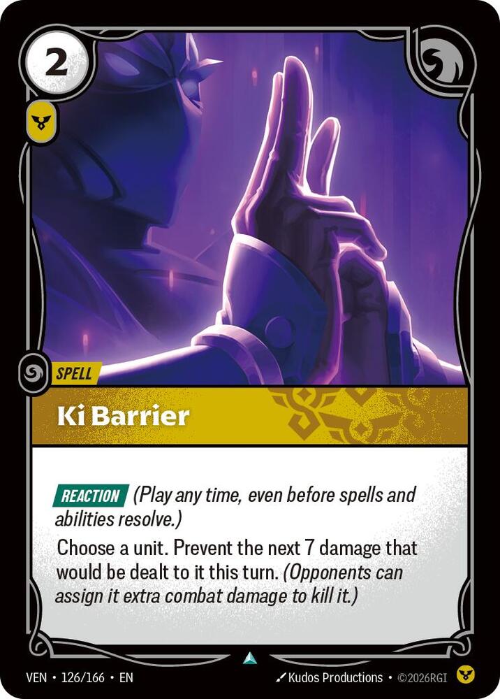 Ki Barrier (126/166) [Vendetta]