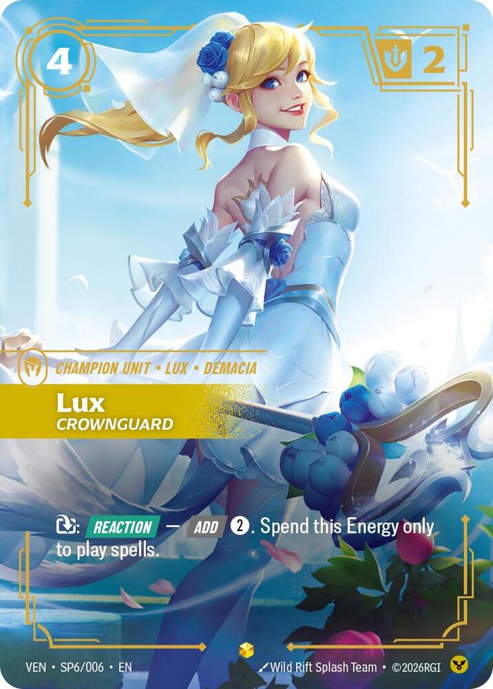 Lux, Crownguard (SP6/006) [Vendetta]