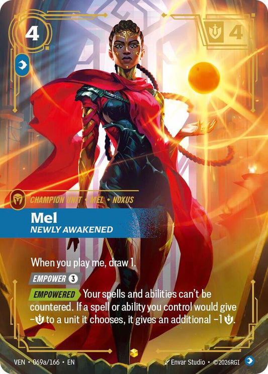 Mel, Newly Awakened (Alternate Art) (069a/166) [Vendetta]