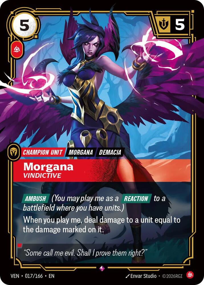 Morgana, Vindictive (017/166) [Vendetta]