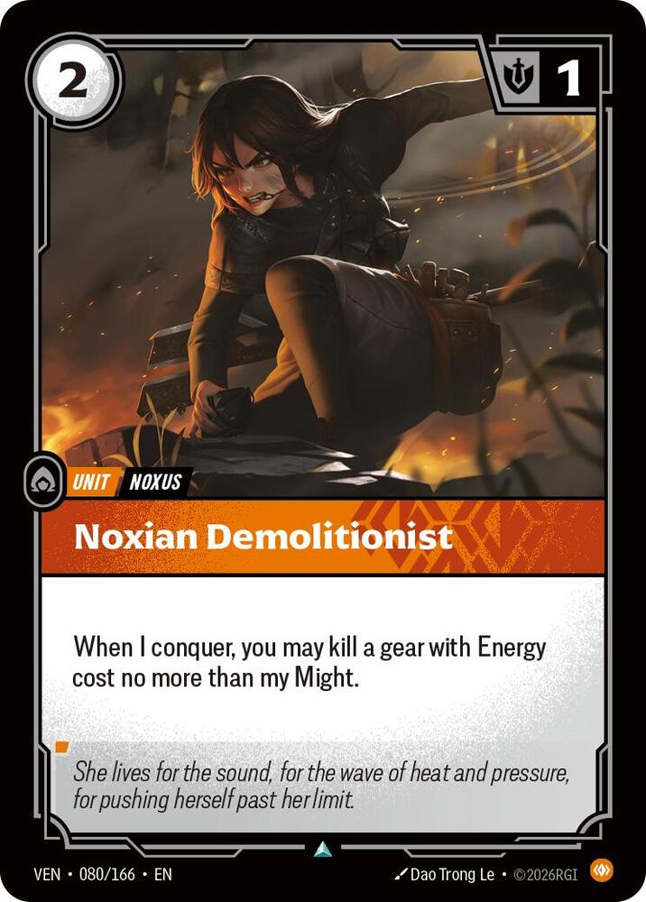 Noxian Demolitionist (080/166) [Vendetta]
