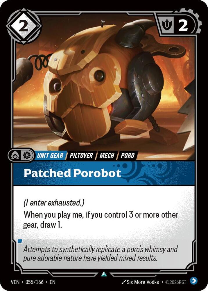 Patched Porobot (058/166) [Vendetta]