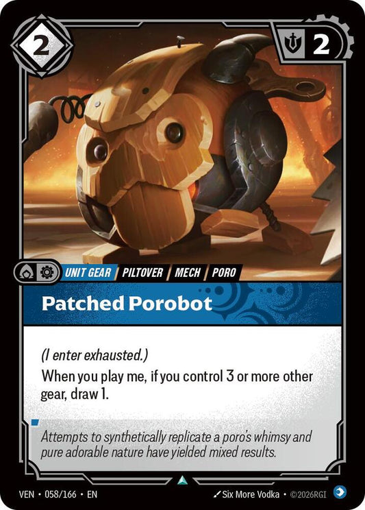 Patched Porobot (058/166) [Vendetta]