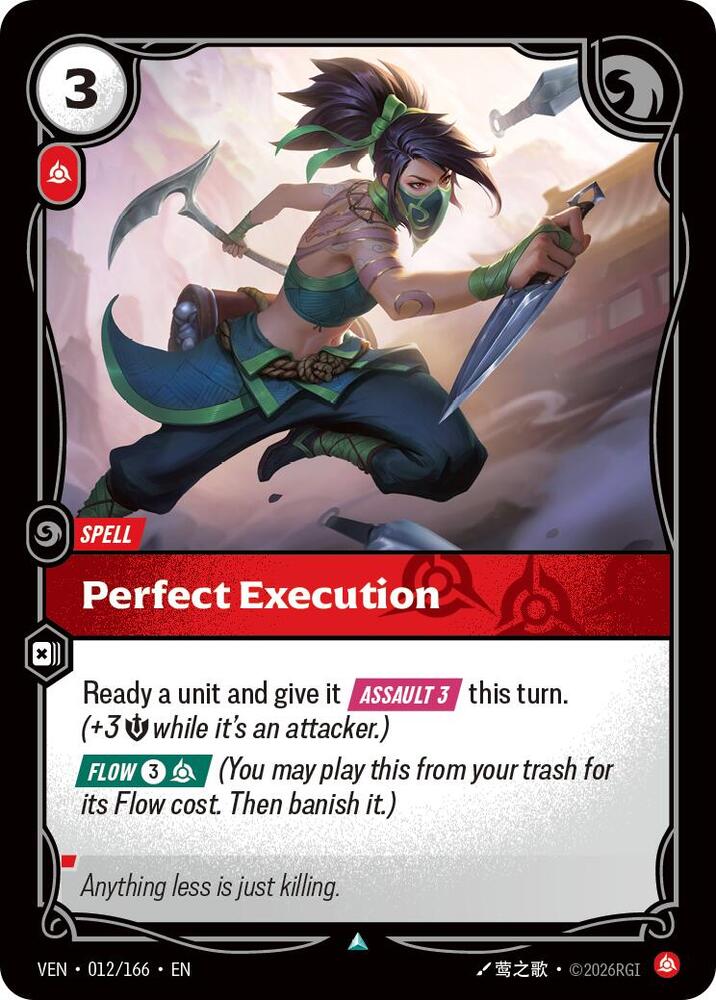 Perfect Execution (012/166) [Vendetta]