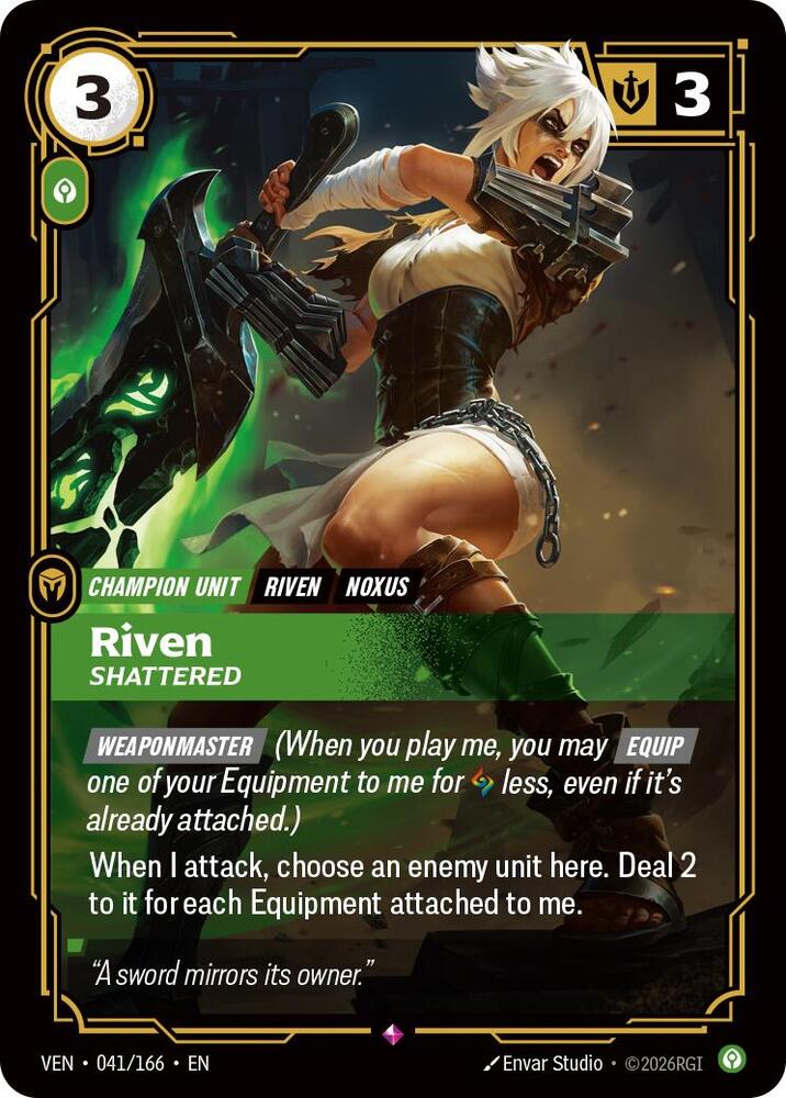 Riven, Shattered (041/166) [Vendetta]
