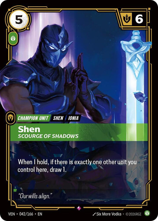 Shen, Scourge of Shadows (042/166) [Vendetta]