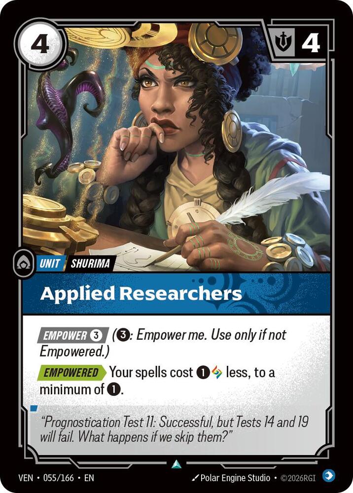 Applied Researchers (055/166) [Vendetta]