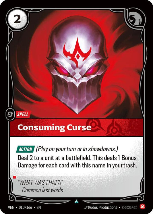 Consuming Curse (010/166) [Vendetta]
