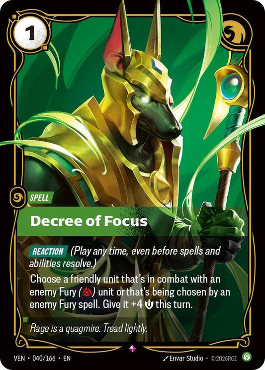 Decree of Focus (040/166) [Vendetta]