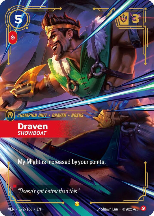 Draven, Showboat (172/166) [Vendetta]