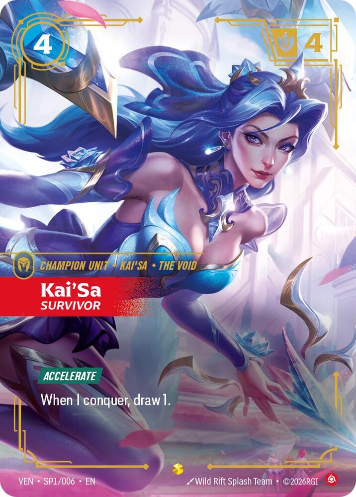 Kai'Sa, Survivor (SP1/006) [Vendetta]