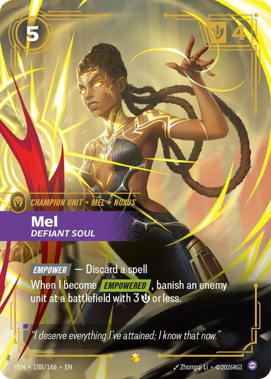 Mel, Defiant Soul (Overnumbered) (188/166) [Vendetta]