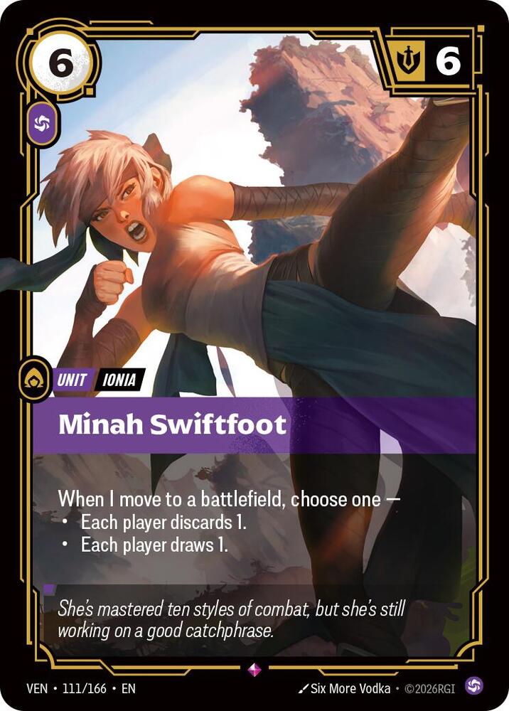 Minah Swiftfoot (111/166) [Vendetta]