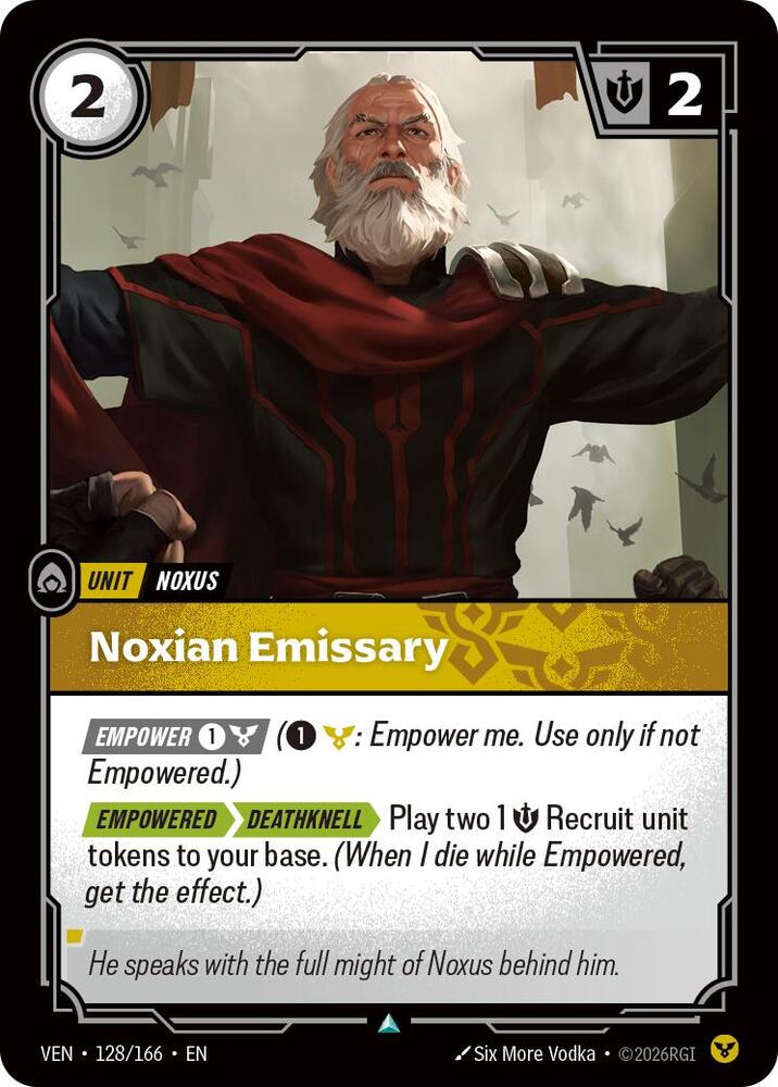 Noxian Emissary (128/166) [Vendetta]