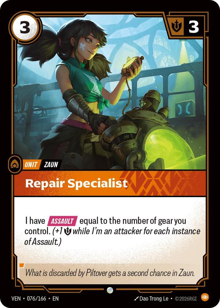 Repair Specialist (076/166) [Vendetta]