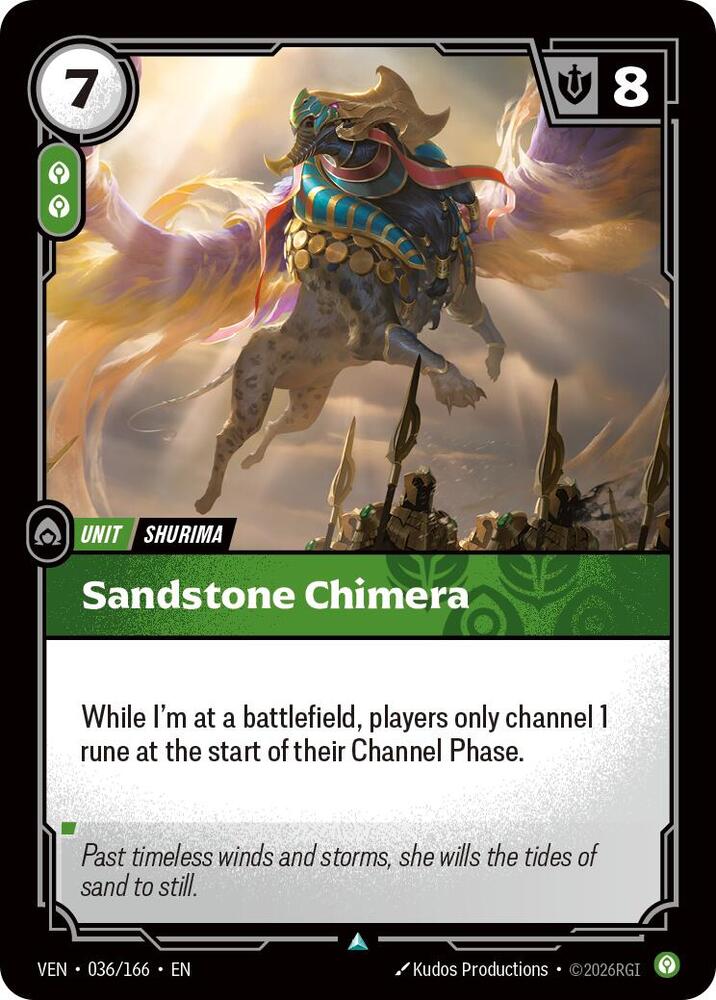 Sandstone Chimera (036/166) [Vendetta]