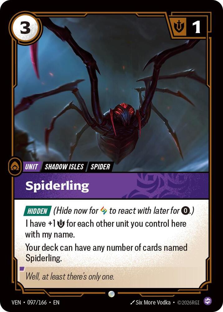 Spiderling (097/166) [Vendetta]