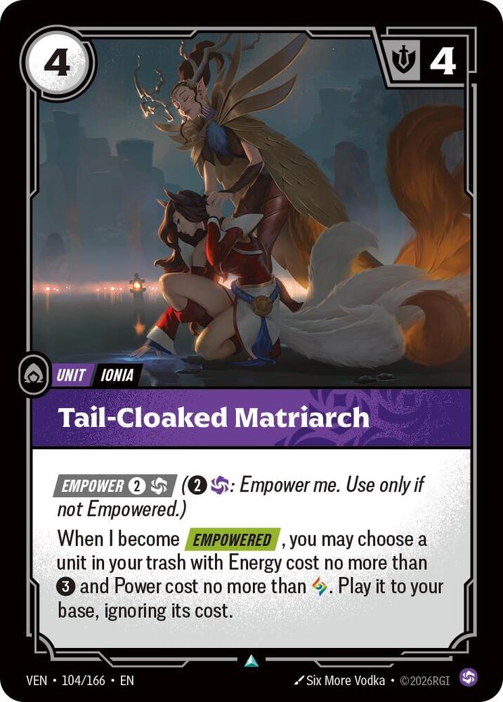 Tail-Cloaked Matriarch (104/166) [Vendetta]