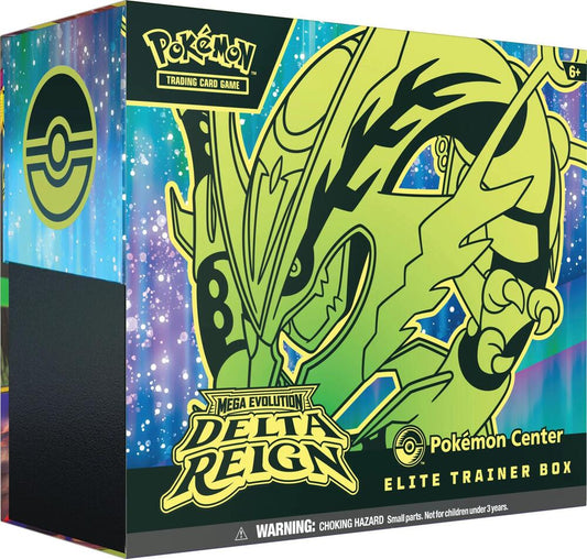 Delta Reign Pokemon Center Elite Trainer Box Exclusive