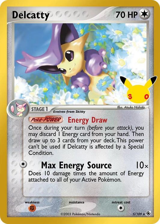 Delcatty (5/109) [ME: 30th Celebration Classic Collection]
