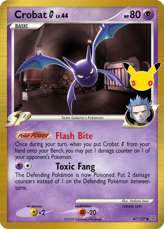 Crobat G (47/127) [ME: 30th Celebration Classic Collection]