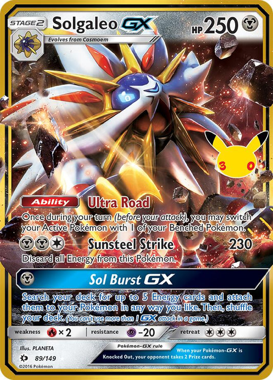 Solgaleo GX (89/149) [ME: 30th Celebration Classic Collection]