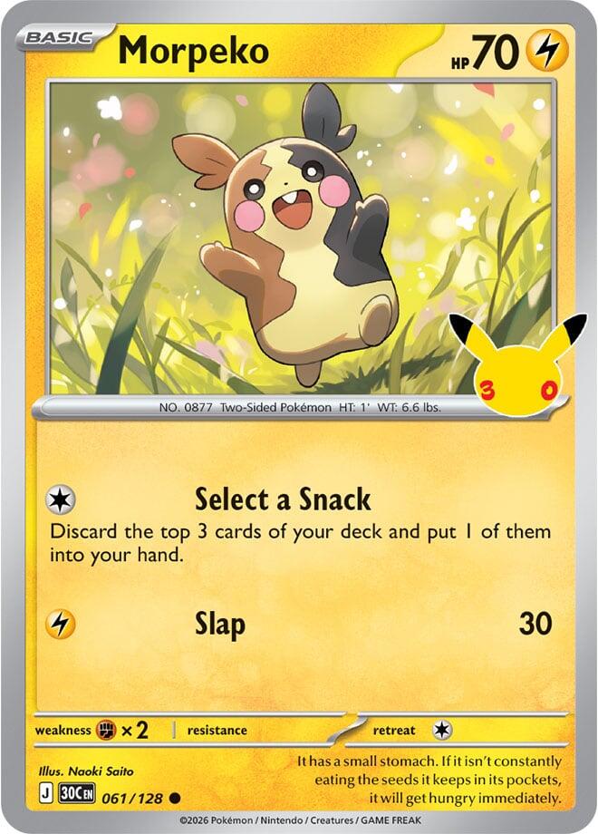 Morpeko - 061/128 [ME: 30th Celebration]