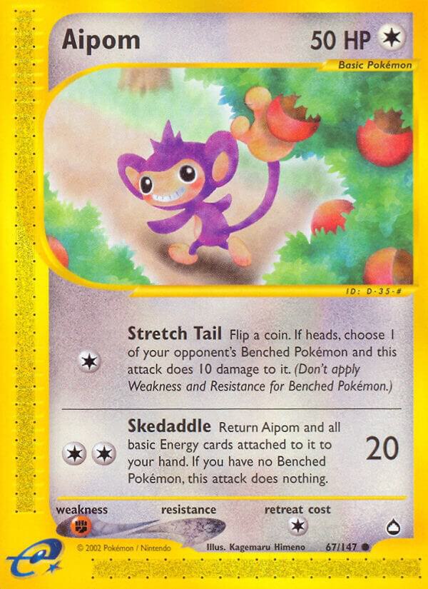 Aipom (067/147) [Aquapolis]