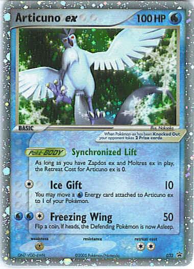 Articuno ex - 032 (EX Collector's Window Tins) [Nintendo Promos]
