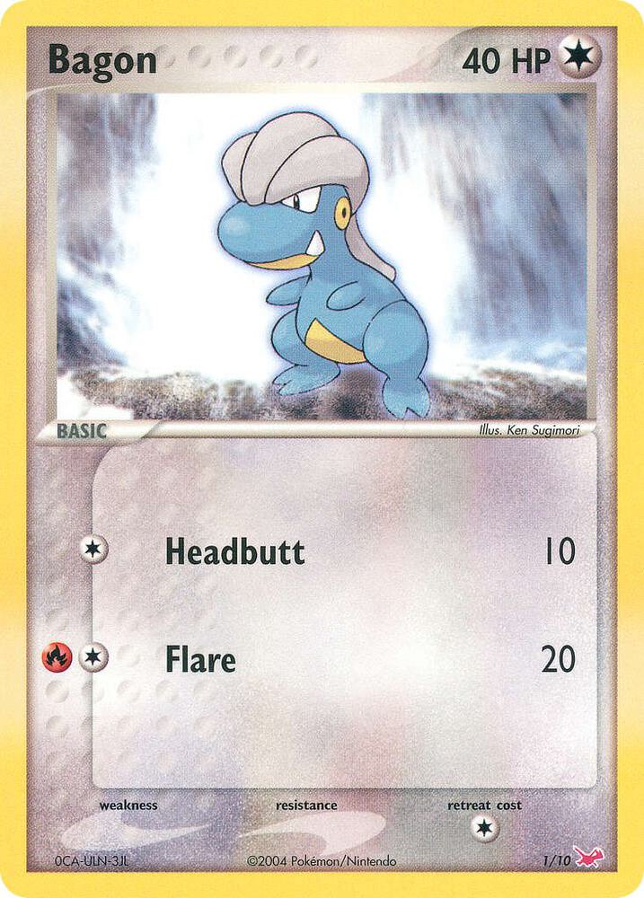 Bagon (1/10) [EX Trainer Kit 1 Latias and Latios]