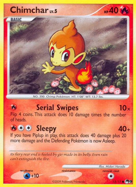 Chimchar (013/017) [POP Series 9]