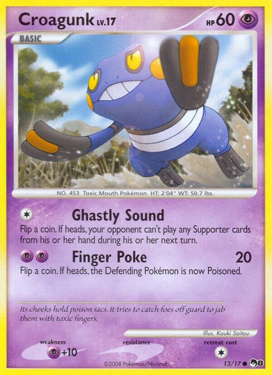 Croagunk (13/17) [POP Series 8]