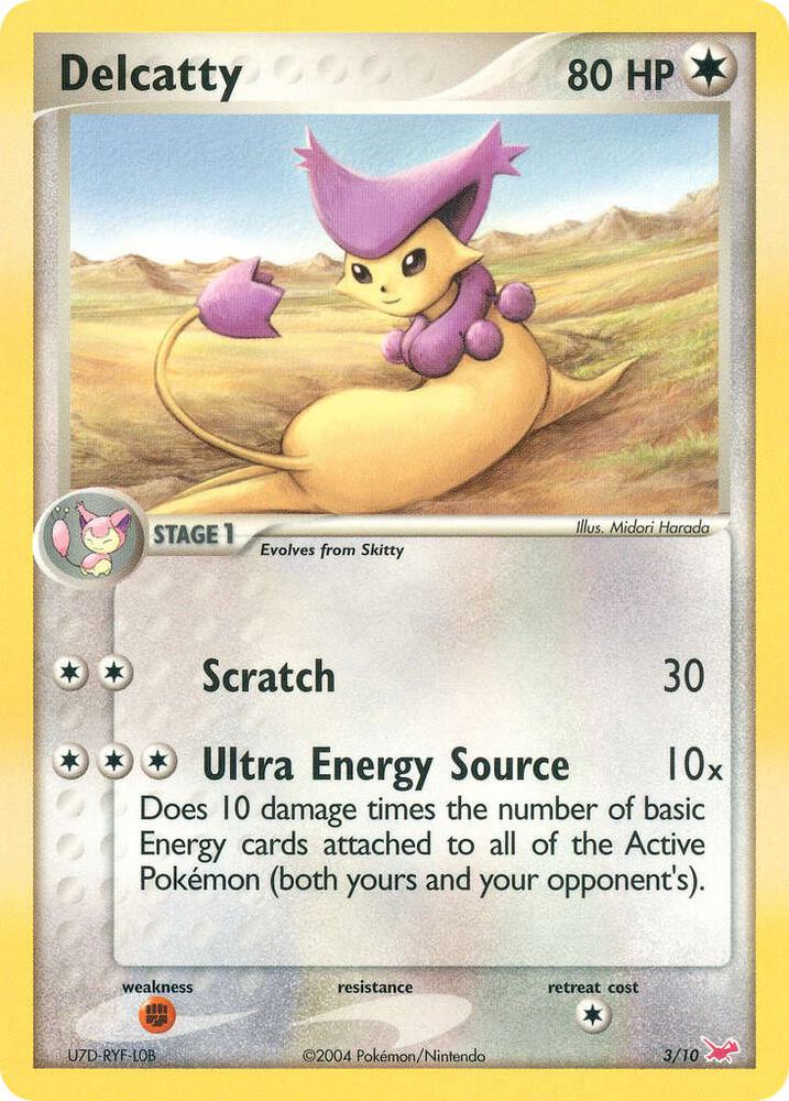 Delcatty (3/10) [EX Trainer Kit 1 Latias and Latios]