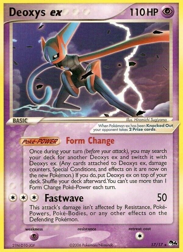 Deoxys ex (017/017) [POP Series 4]