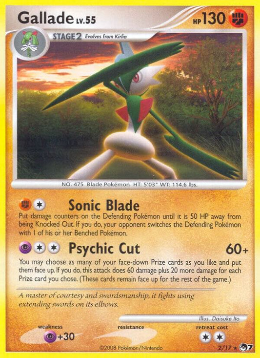 Gallade (002/017) [POP Series 7]