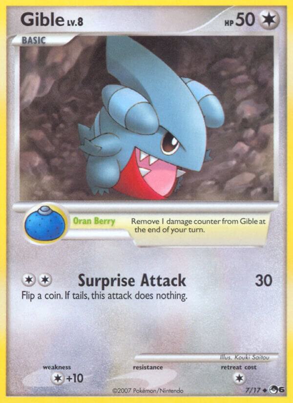 Gible (007/017) [POP Series 6]