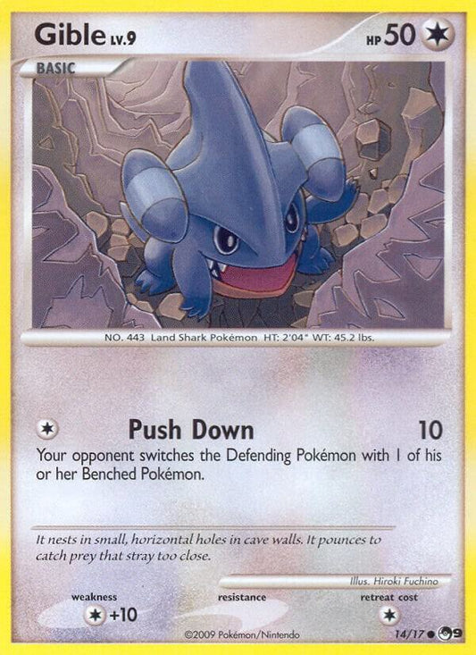 Gible (014/017) [POP Series 9]