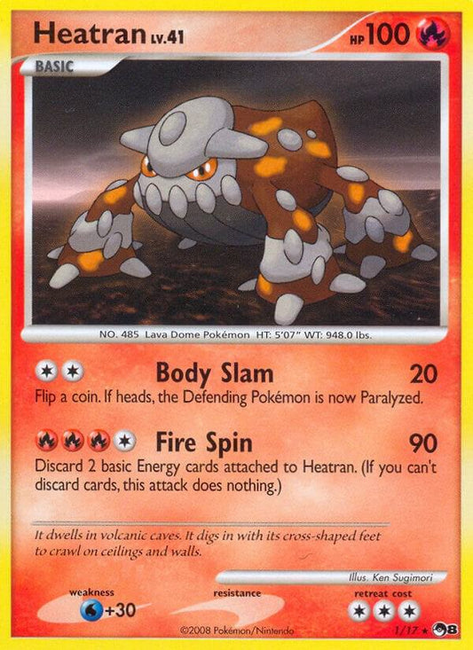 Heatran (001/017) [POP Series 8]