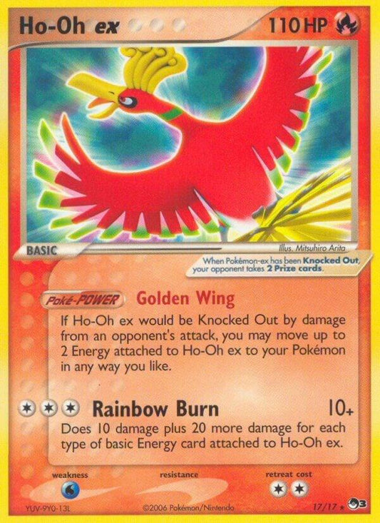 Ho-Oh ex (Non-Holo) (017/017) [POP Series 3]