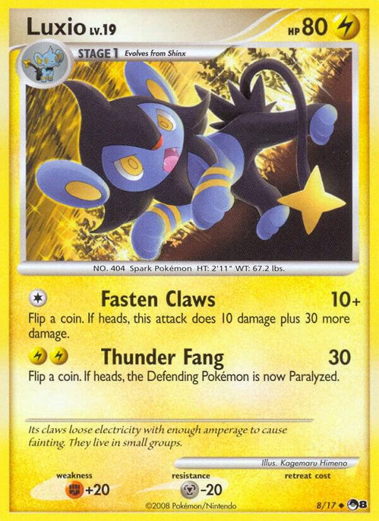 Luxio (008/017) [POP Series 8]