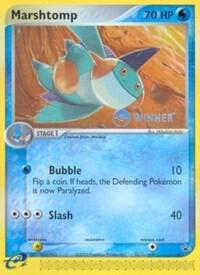 Marshtomp - 011 (e-League) [Winner] [Nintendo Promos]