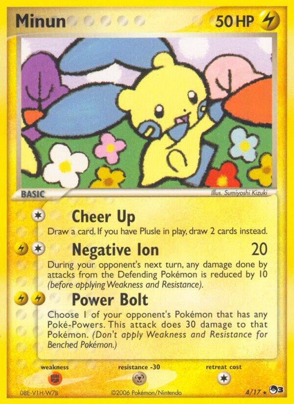 Minun (004/017) [POP Series 3]