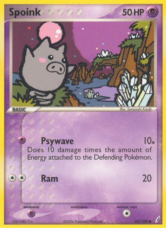 Spoink (62/100) [Crystal Guardians]