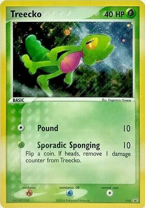 Treecko - 016 (EX Deck Tin) [Nintendo Promos]