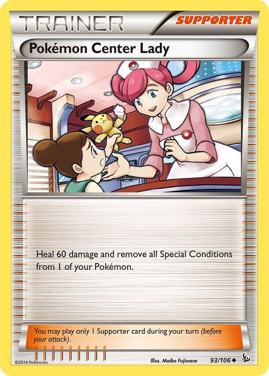 Pokemon Center Lady (93/106) [XY Flashfire]