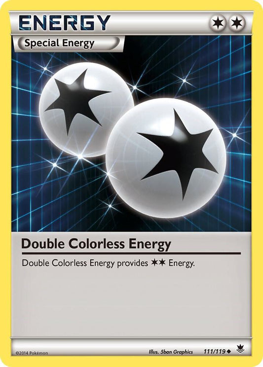 Double Colorless Energy (111/119) [XY Phantom Forces]